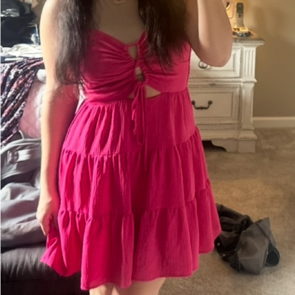 Vibrant Pink Dress
